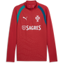 Puma Men's Portugal Red Training Quarter-Zip Top