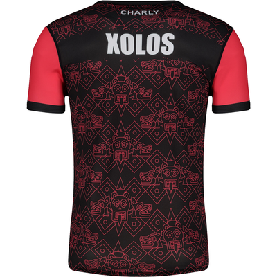 Camiseta de entrenamiento de manga corta para hombre Charly Xolos