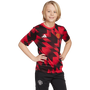 Camiseta adidas prepartido juvenil del Manchester United 2025-26