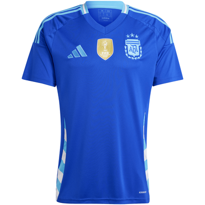 Camiseta adidas de visitante para hombre de Argentina 2024