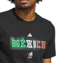 Camiseta con gráfico de gancho de la Copa Mundial de adidas México para hombre