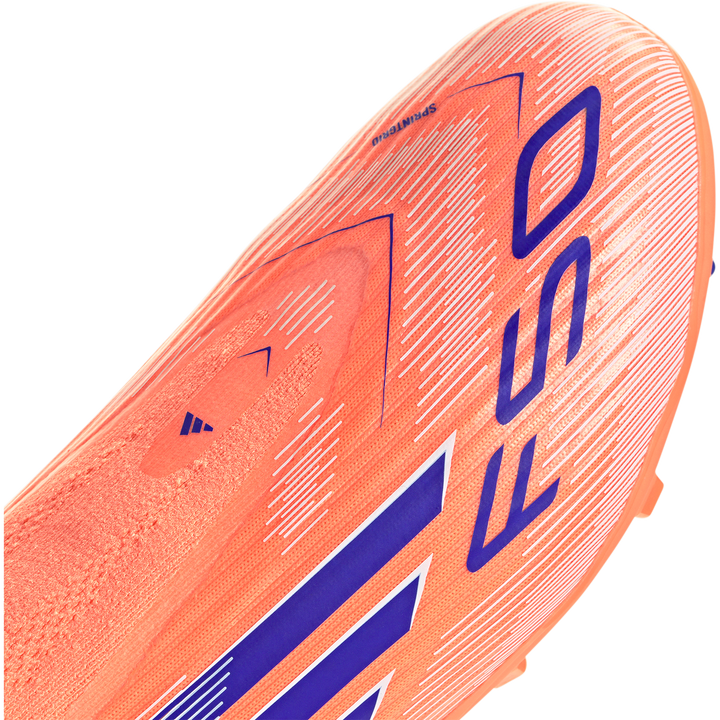 adidas F50 League Laceless Youth FG Coral Blaze