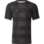New Balance Custom Short Sleeve Hoop Jersey Black Grey