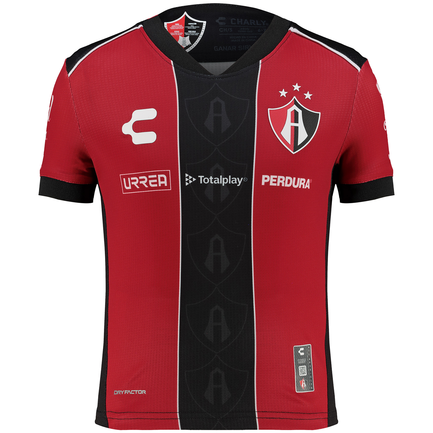 charly Atlas 2025 26 Youth Home Jersey
