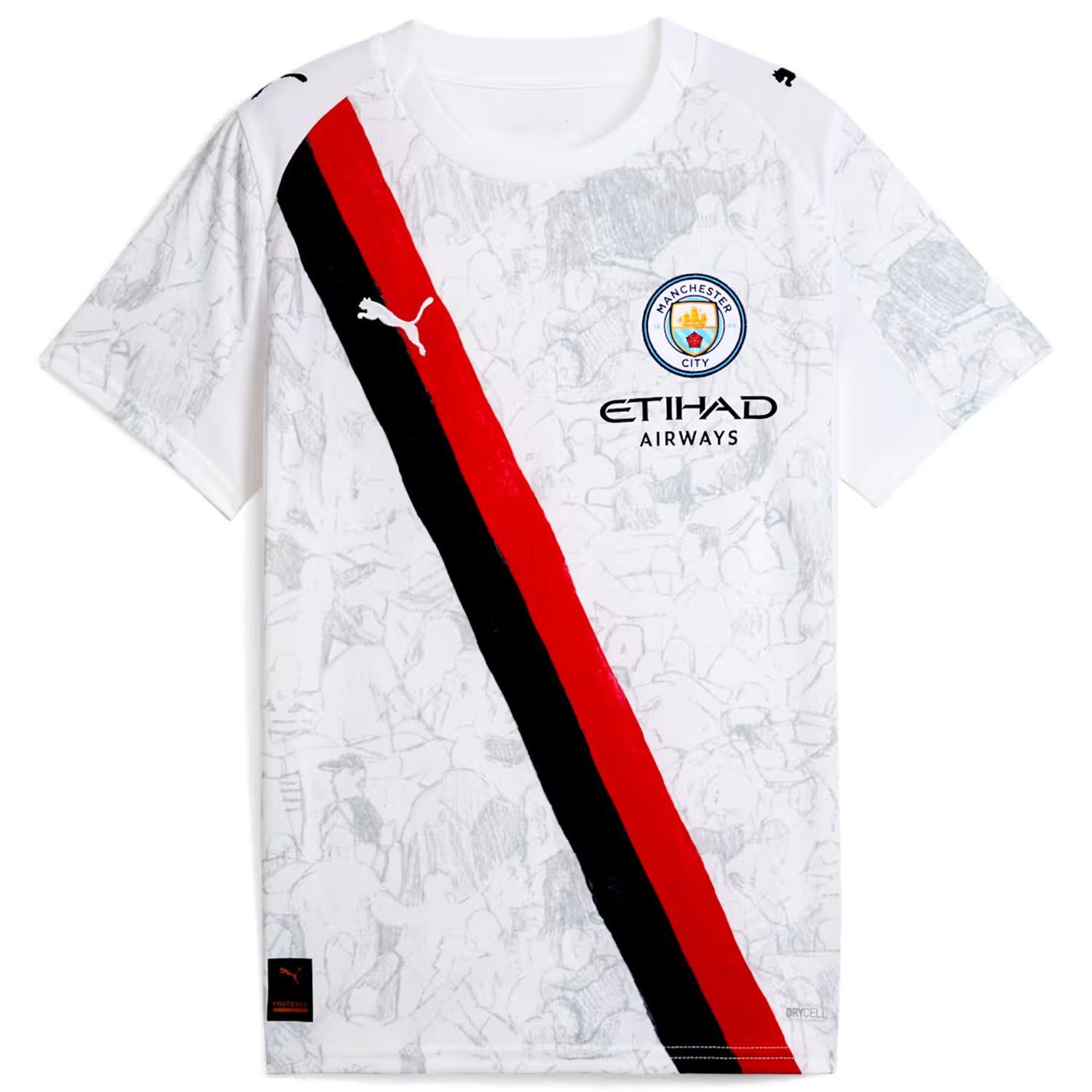 Camiseta juvenil Puma Manchester City x KidSuper