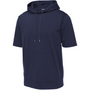 Sudadera con capucha de manga corta de polar Sport-Tek