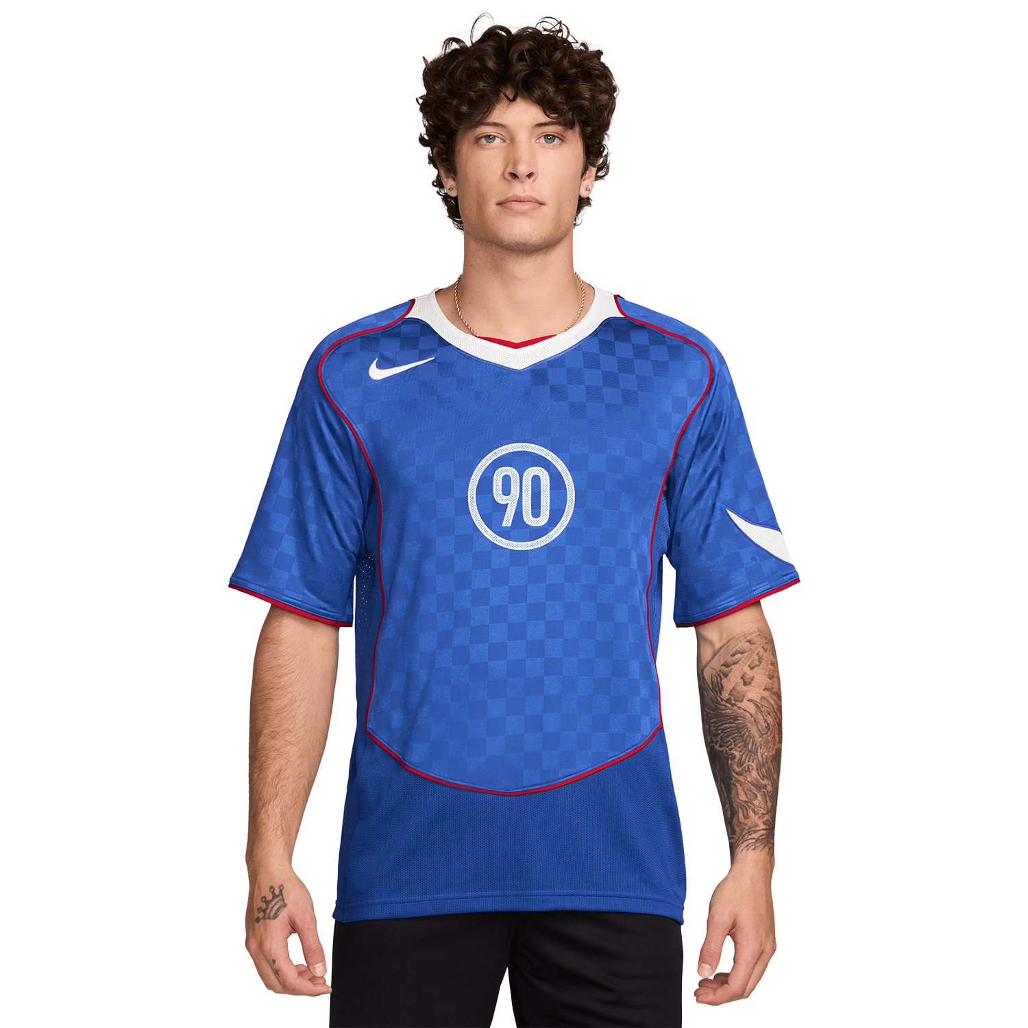 Nike Men's Total 90 Royal/White Jersey - T90 Energy