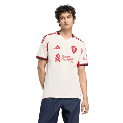 Camiseta adidas de visitante del Liverpool FC 2025-26 para hombre