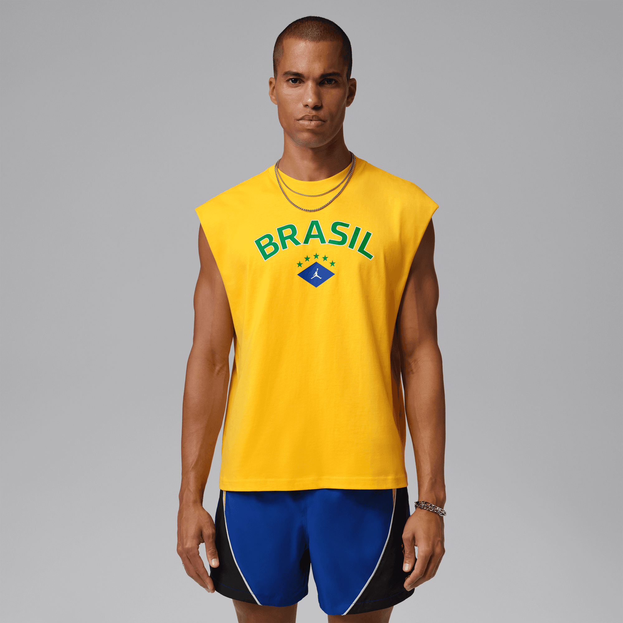 Nike Men's Brazil Jordan Sleeveless Tee