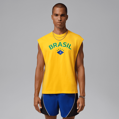 Nike Men's Brazil Jordan Sleeveless Tee