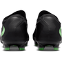 Nike Phantom 6 Low Pro FG Black/Illusion Green
