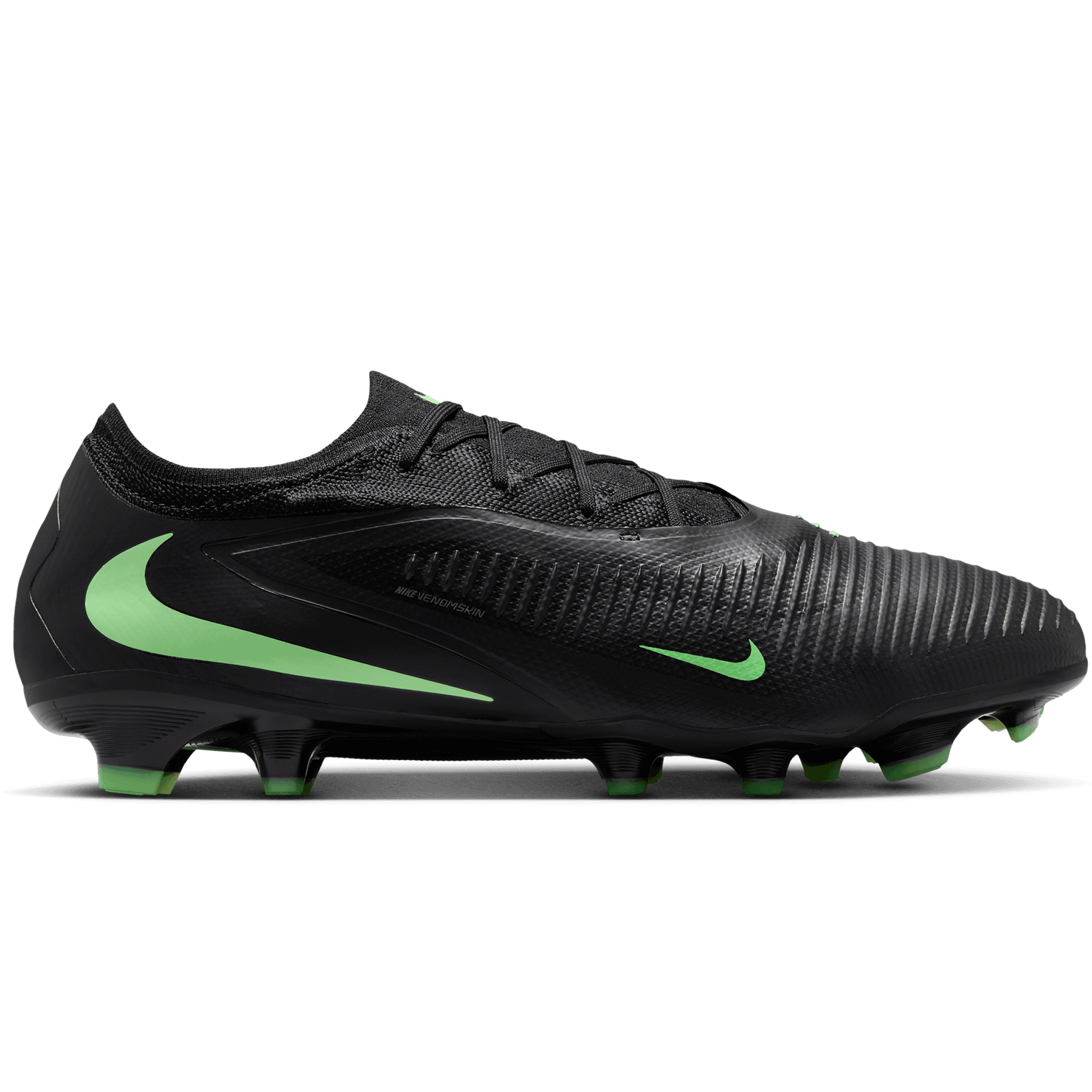 Nike Phantom 6 Low Pro FG Black/Illusion Green