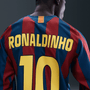 Nike FC Barcelona 2005-06 Ronaldinho Long Sleeve Reissue Jersey