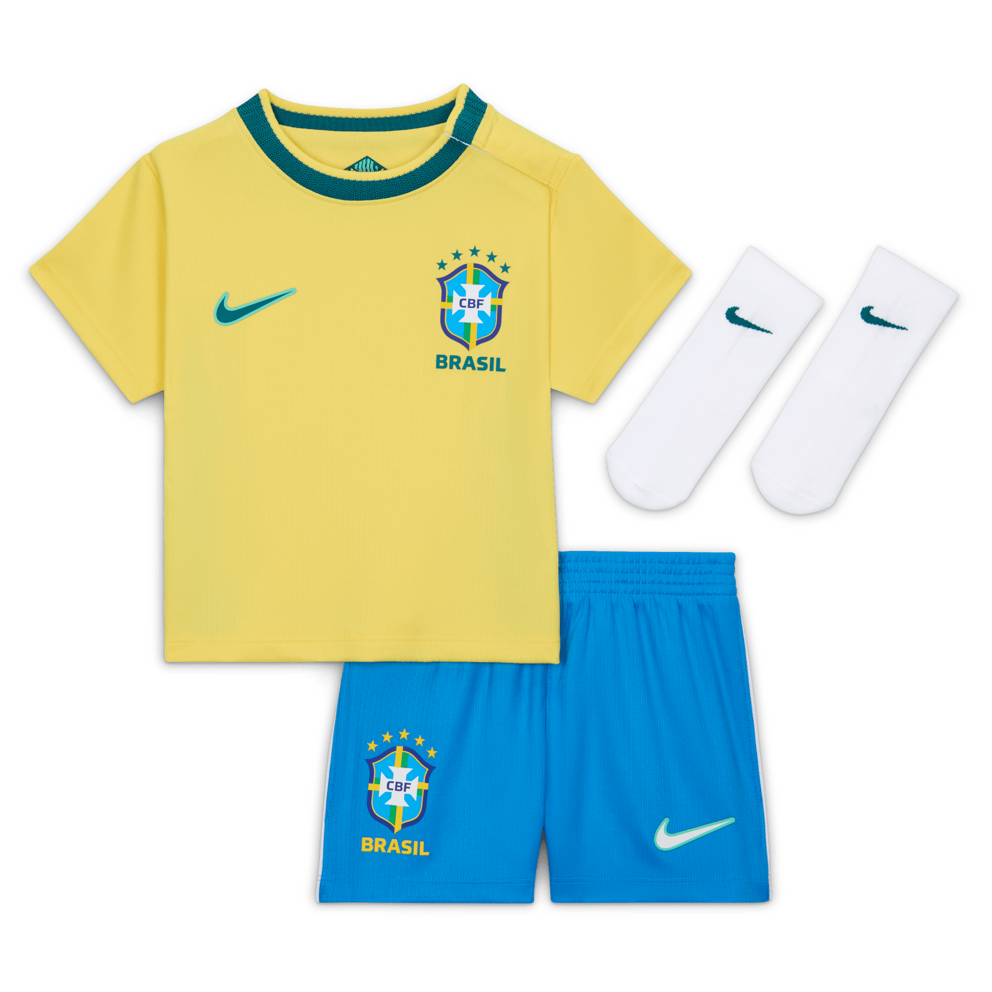 Nike Infant Brasil Home 2026 3-Piece Kit