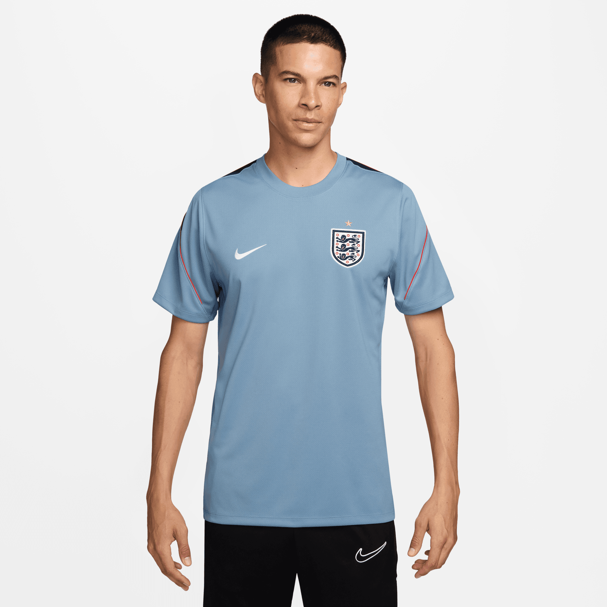 Nike Mens England Dri-FIT Strike Short Sleeve Top