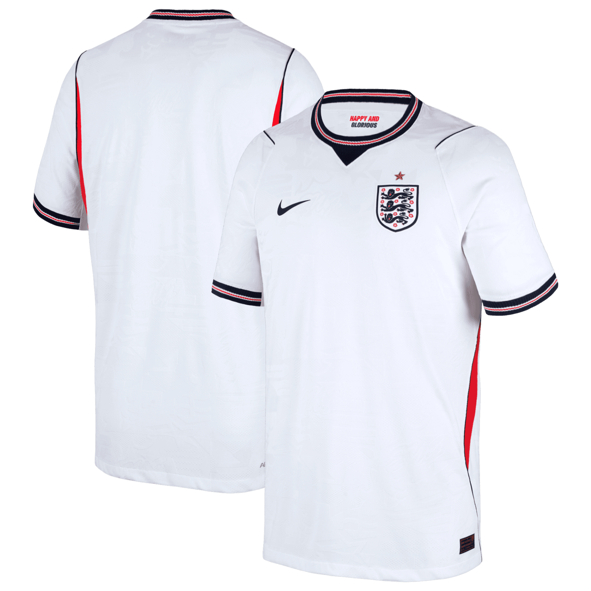 Nike Youth England Home 2026 Authentic Match Jersey