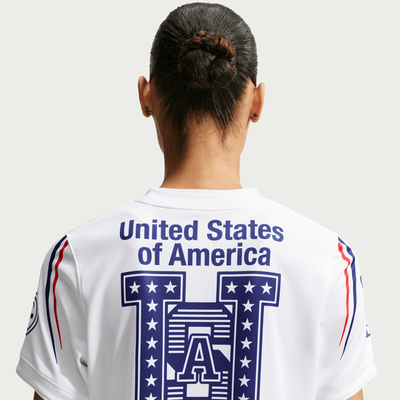 Nike x Virgil Abloh Archive Women's USA Dri-FIT Short Sleeve Pre-Match Top