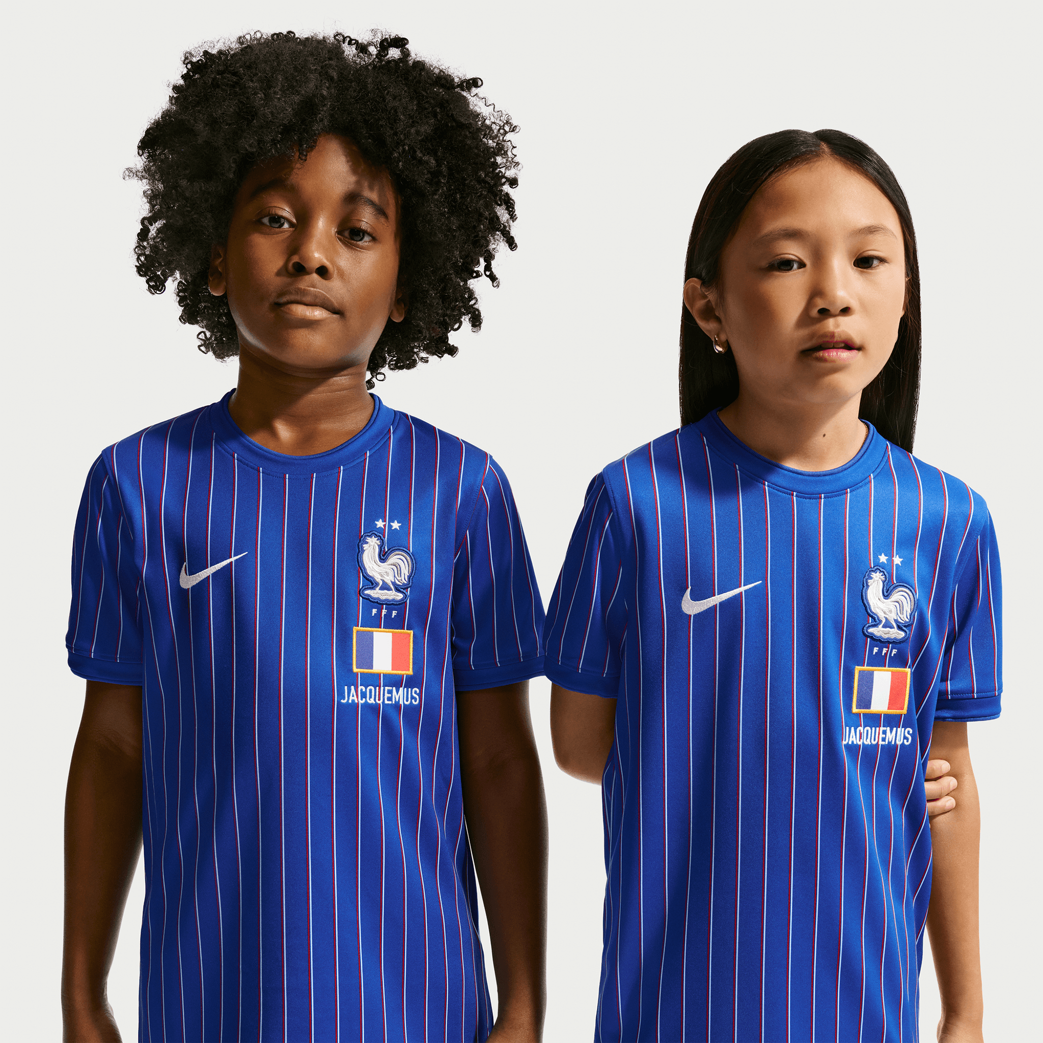 Nike x Jacquemus Youth France Dri-FIT Short Sleeve Pre-Match Top