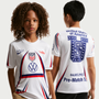 Nike x Virgil Abloh Archive Youth USA Dri-FIT Short Sleeve Pre-Match Top