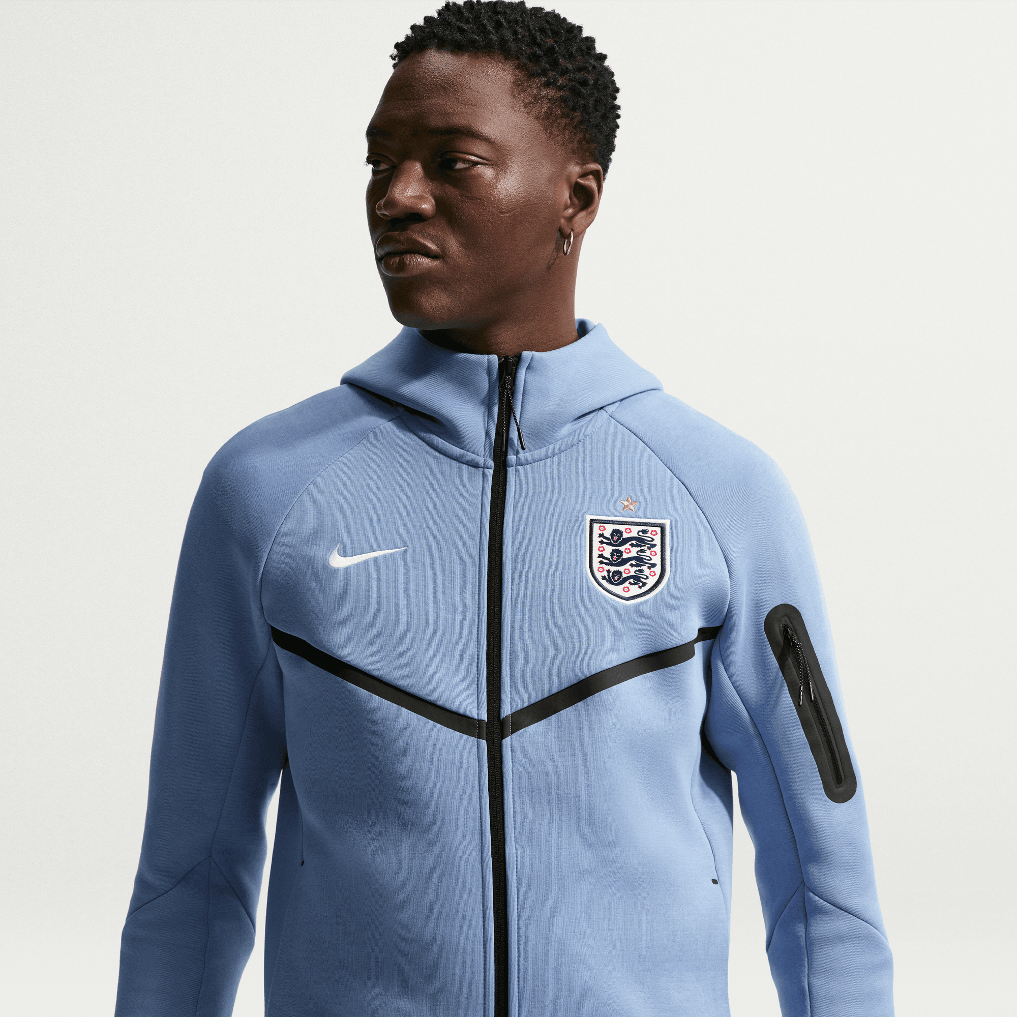 Nike Mens England Tech Fleece Hoodie