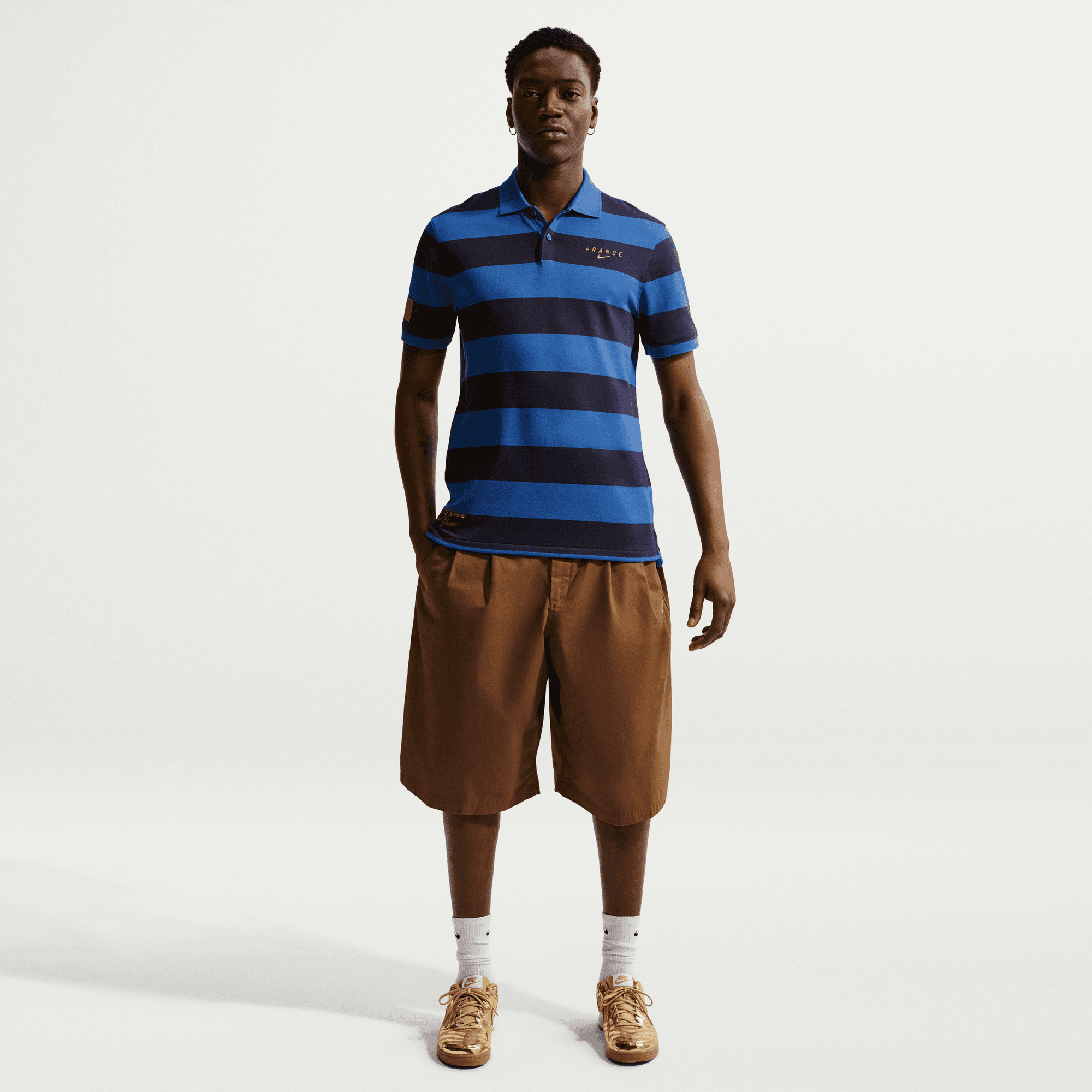 Nike Mens France Dri-FIT 2.0 Polo