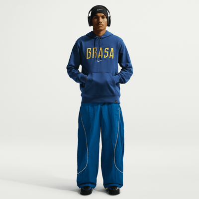 Nike Men's Brazil Club Pullover Fleece Hoodie