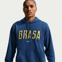 Nike Men's Brazil Club Pullover Fleece Hoodie