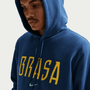 Nike Men's Brazil Club Pullover Fleece Hoodie