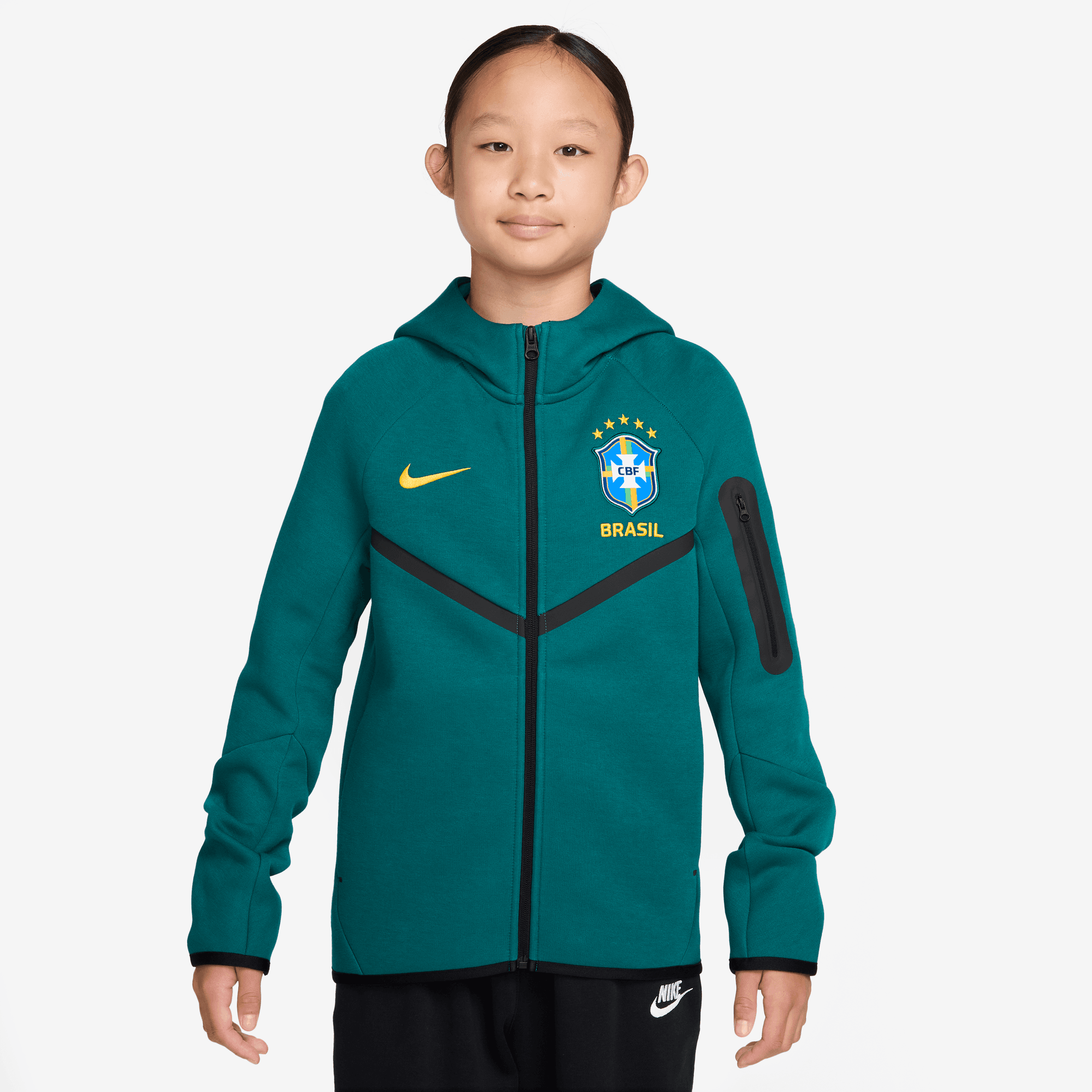 Nike Youth Brazil Tech Fleece Hoodie