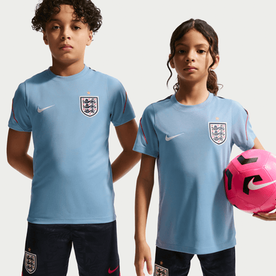 Nike Youth England Dri-FIT Strike Short Sleeve Top