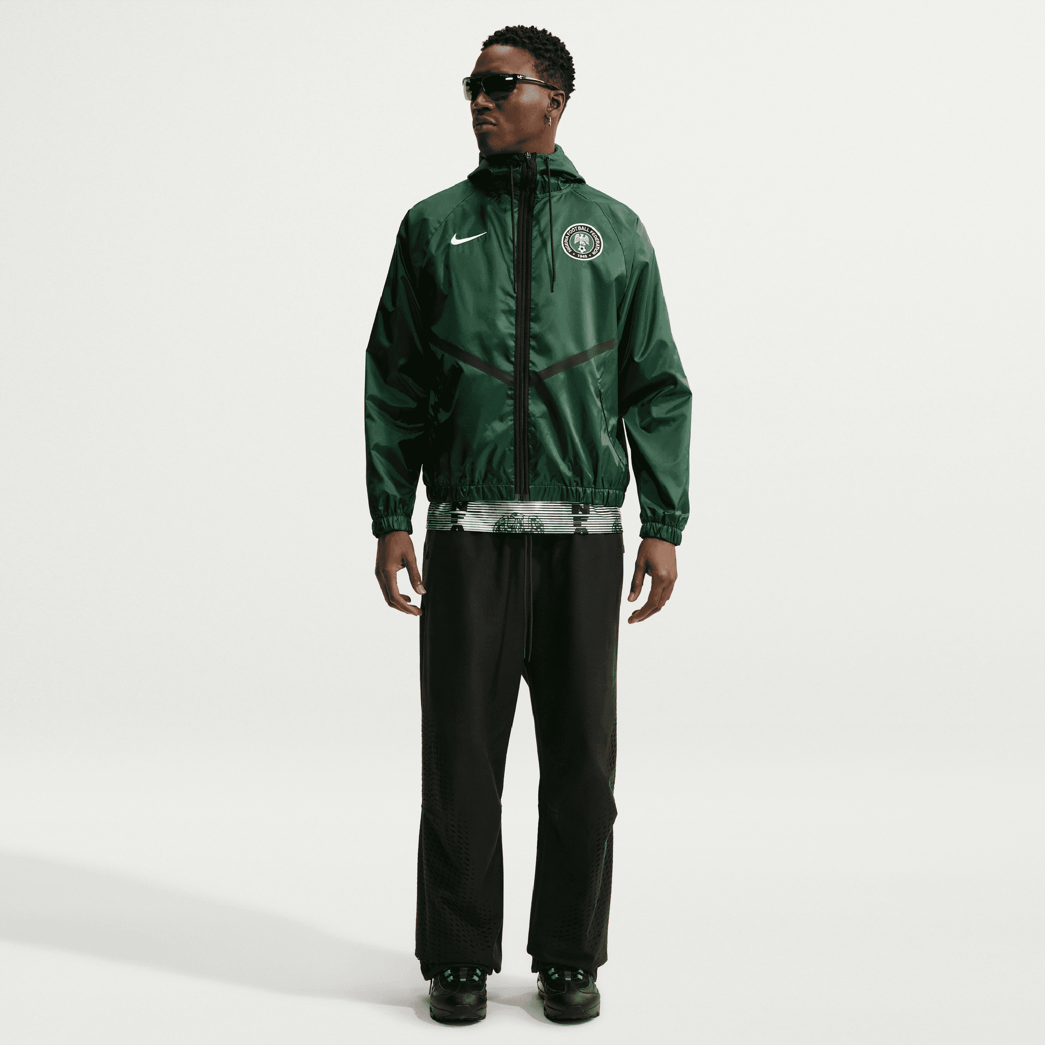 Nike Mens Nigeria Dri-FIT NTL Anthem Jacket