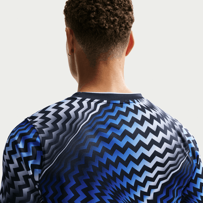 Nike Mens Uruguay Academy Pro Pre-Match Short Sleeve Top