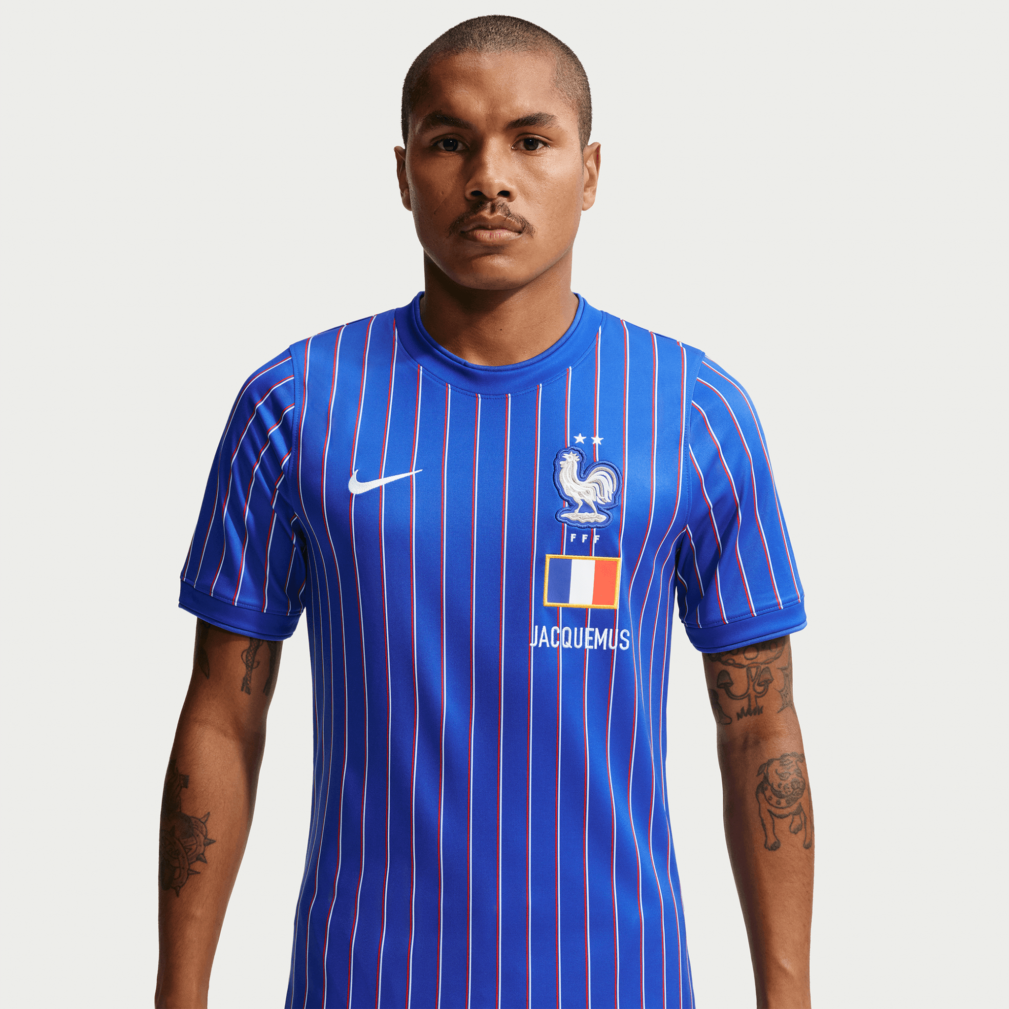 Camiseta Nike Academy Pro de manga corta para hombre - Previa al partido - Francia