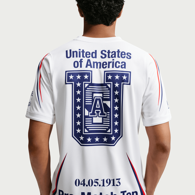 Nike x Virgil Abloh Archive Men's USA Dri-FIT Academy Pro Short Sleeve Pre-Match Top