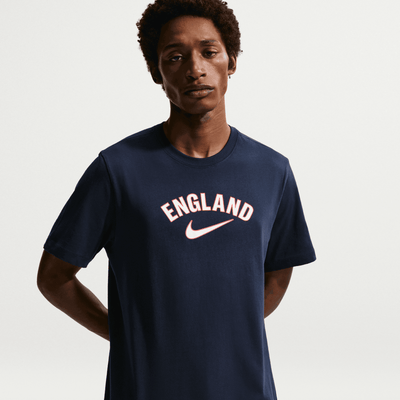 Nike Mens England Wordmark Graphic Tee
