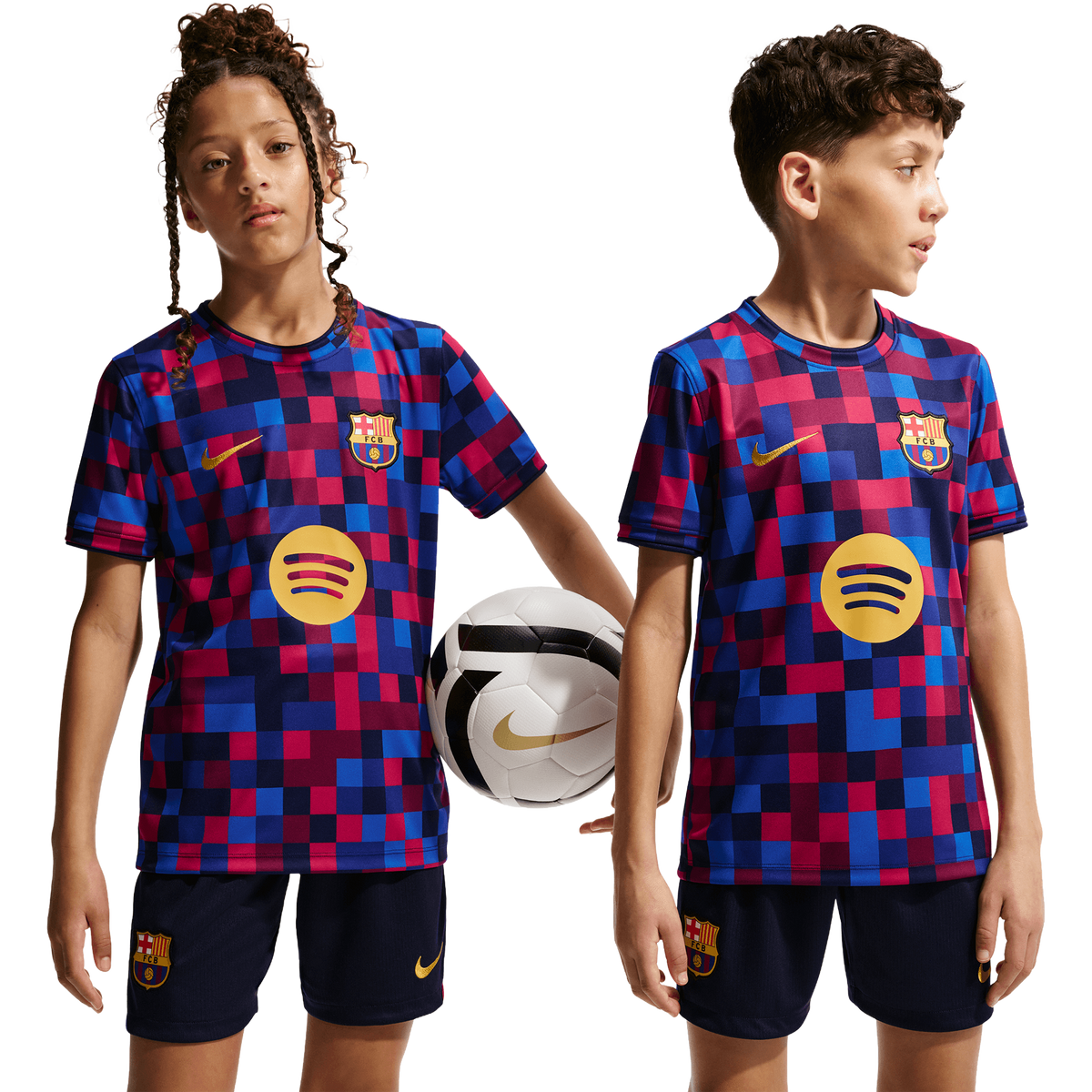 Nike FC Barcelona Youth Home Pre-Match Top