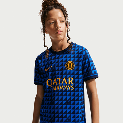 Camiseta Prepartido Nike Inter de Milán Local para Jóvenes