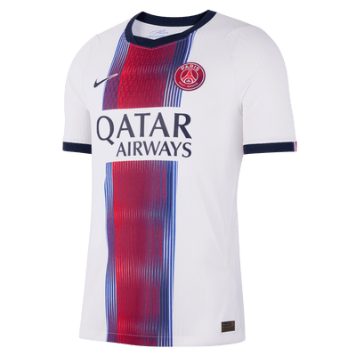 Camiseta de visitante auténtica Nike Paris Saint-Germain 2026-27 para hombre - Blanca