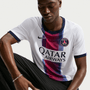 Camiseta de visitante auténtica Nike Paris Saint-Germain 2026-27 para hombre - Blanca
