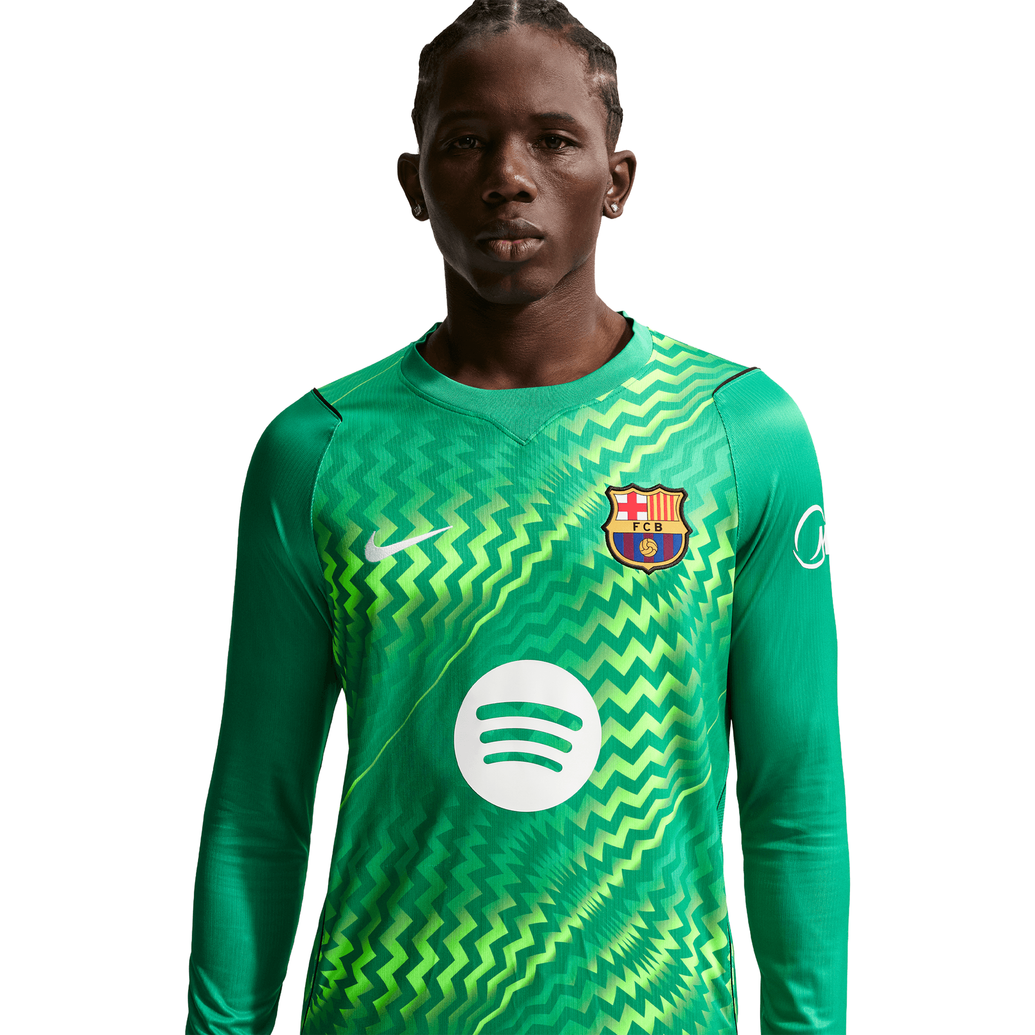 Camiseta de portero de manga larga Nike FC Barcelona 2026-27 para hombre