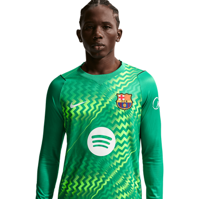 Camiseta de portero de manga larga Nike FC Barcelona 2026-27 para hombre