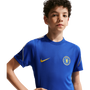 Camiseta Nike Chelsea Strike Dri-FIT de manga corta para jóvenes