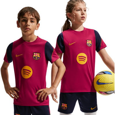 Nike Barcelona Youth Short Sleeve Strike Top