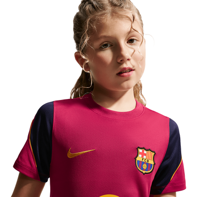 Nike Barcelona Youth Short Sleeve Strike Top