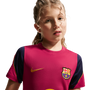 Nike Barcelona Youth Short Sleeve Strike Top