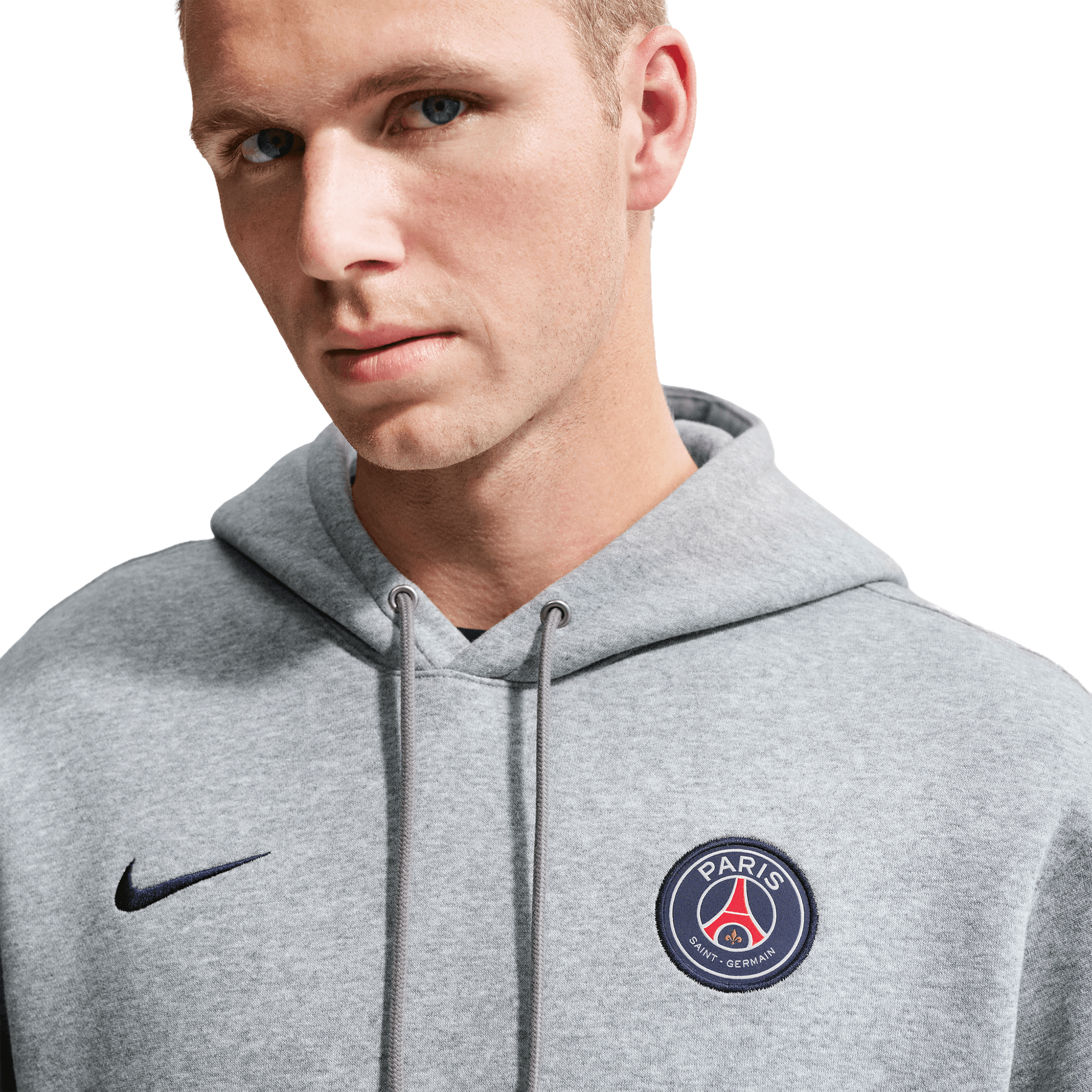 Nike Men's PSG Club Fleece Pullover Hoodie