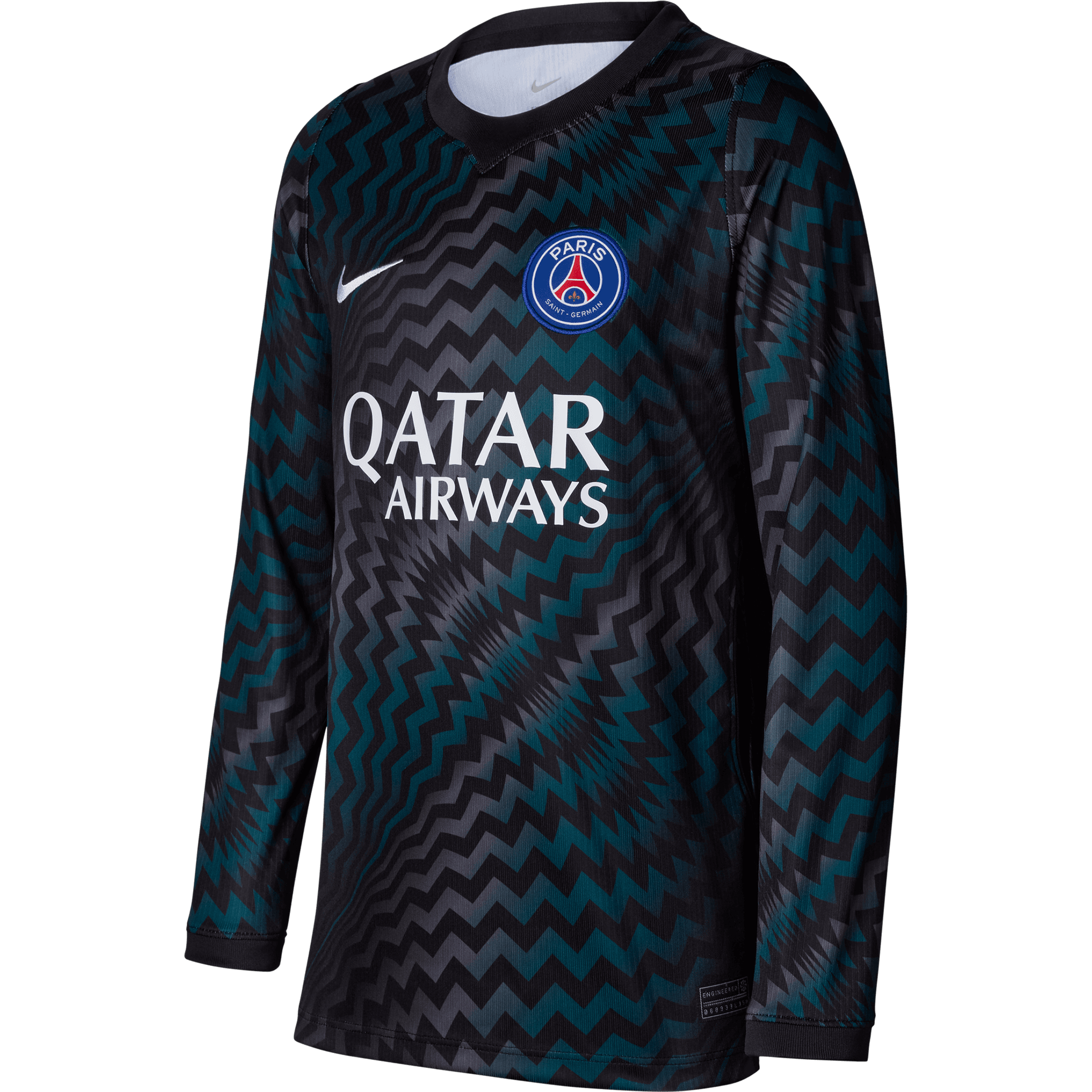 Nike Youth PSG Goalkeeper 2026-27 Long Sleeve Jersey