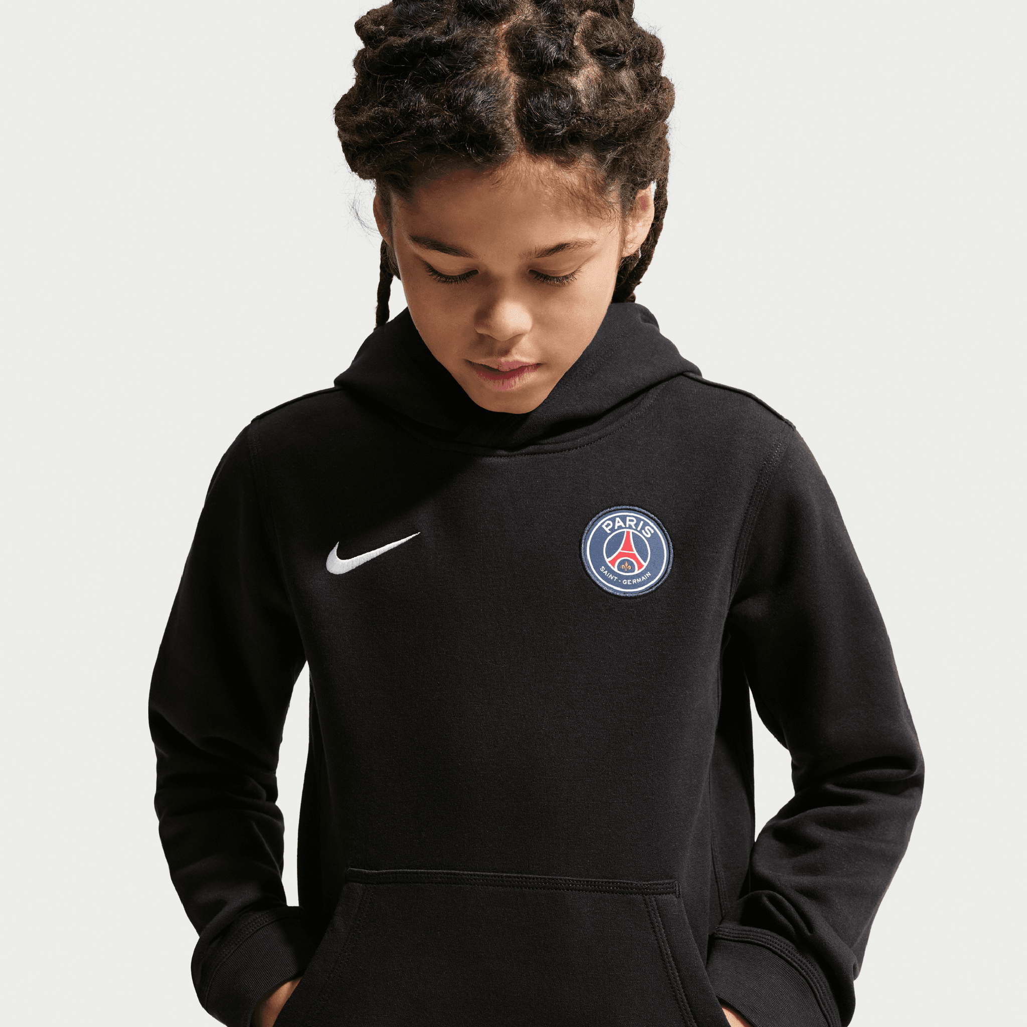 Nike Youth PSG Club Fleece Pullover Hoodie