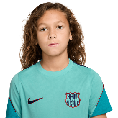 Nike FC Barcelona Youth 3rd Strike Short Sleeve Top