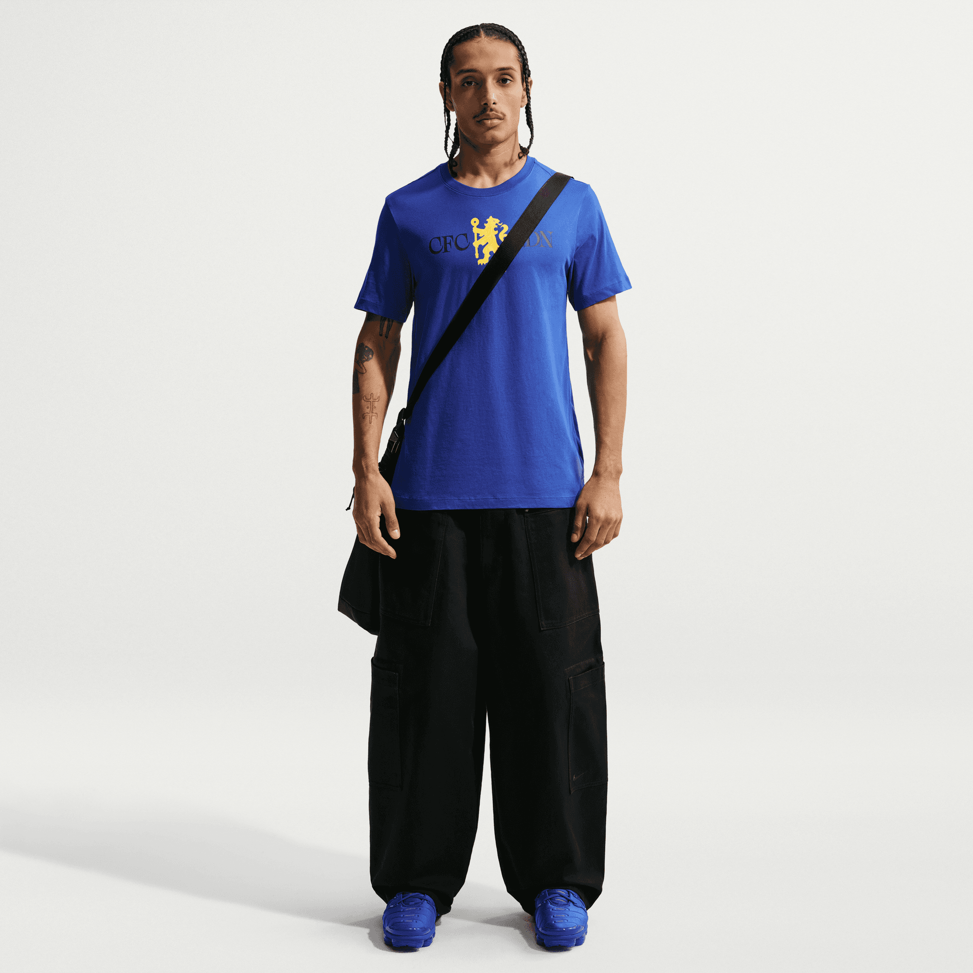 Camiseta con el escudo del Chelsea para hombre Nike